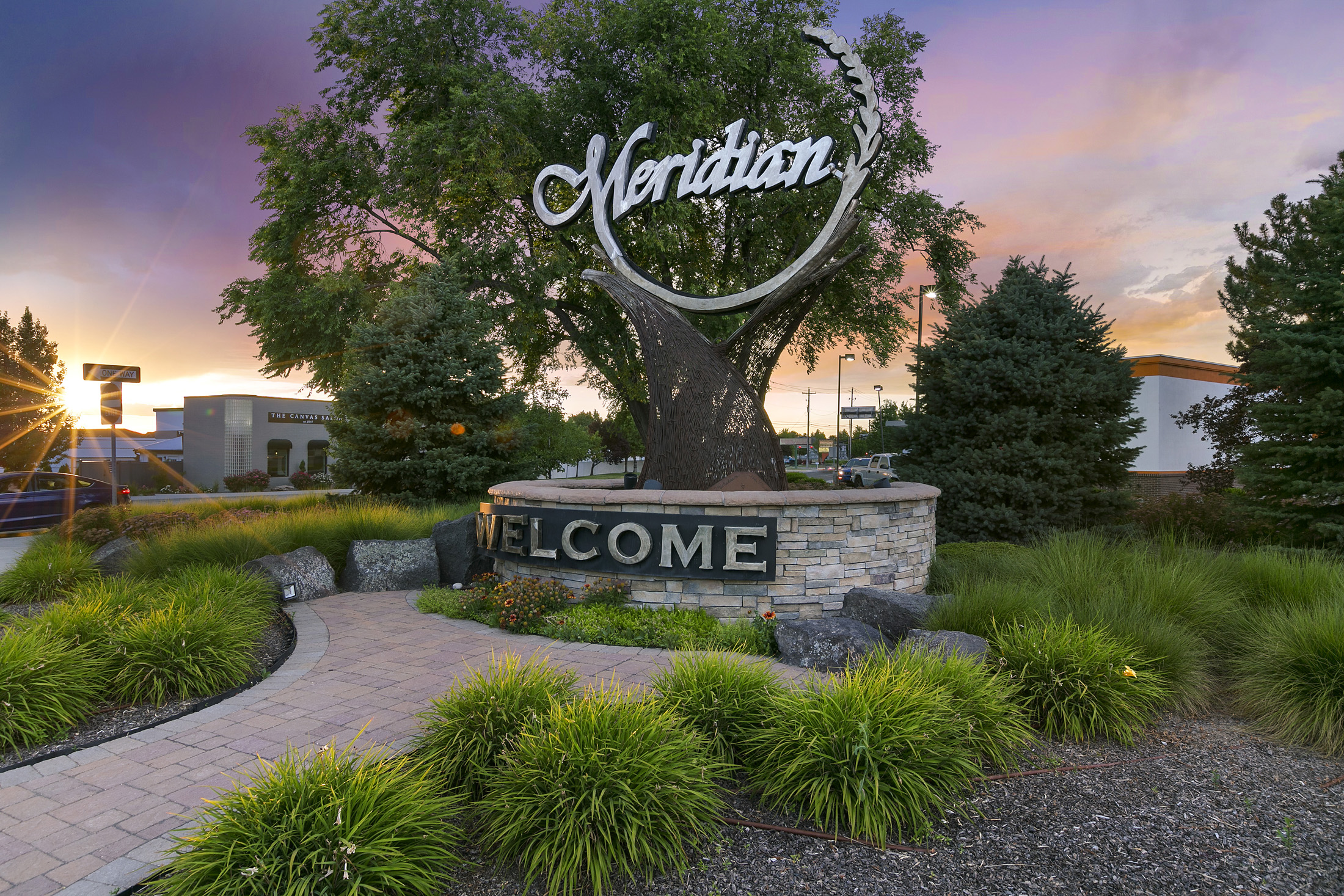 001-Meridian Welcome Sign (2)